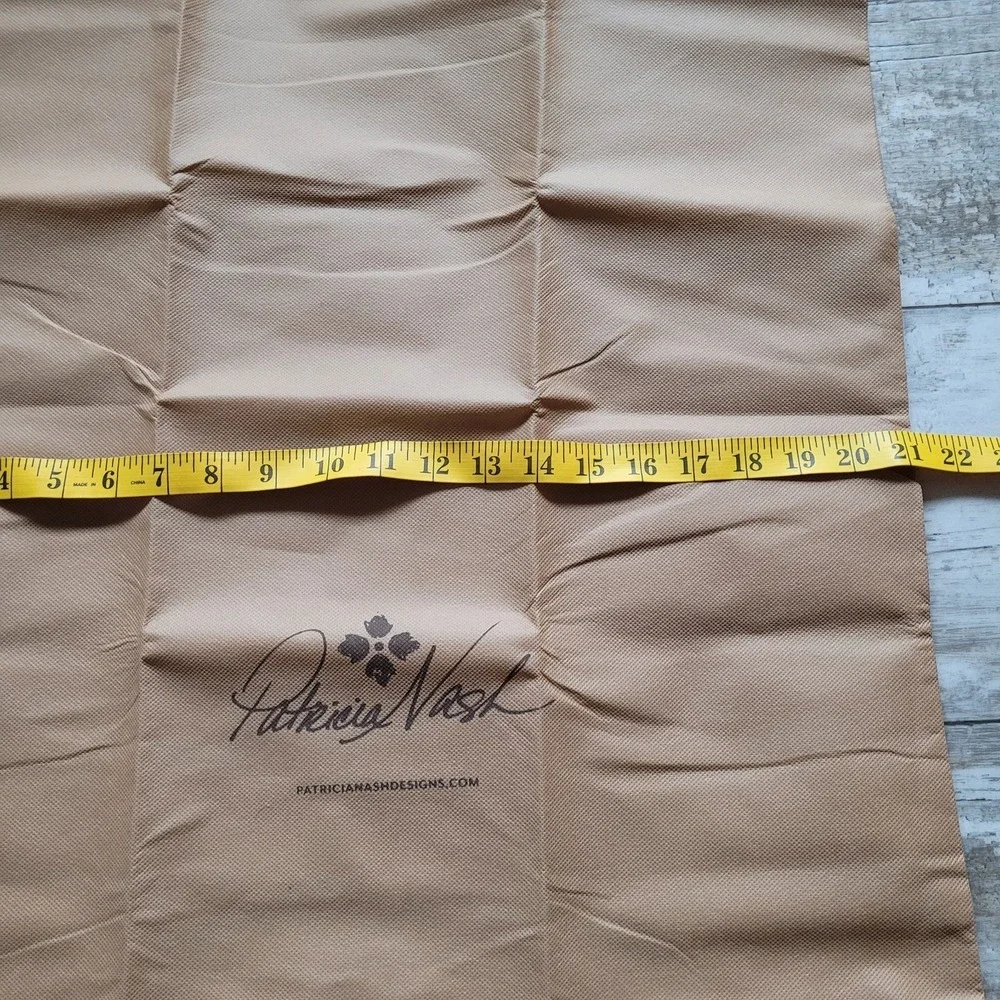 Authentic Patricia Nash Large Dust Bag Storage‎ Cover NWOT Heavy Duty Drawstring